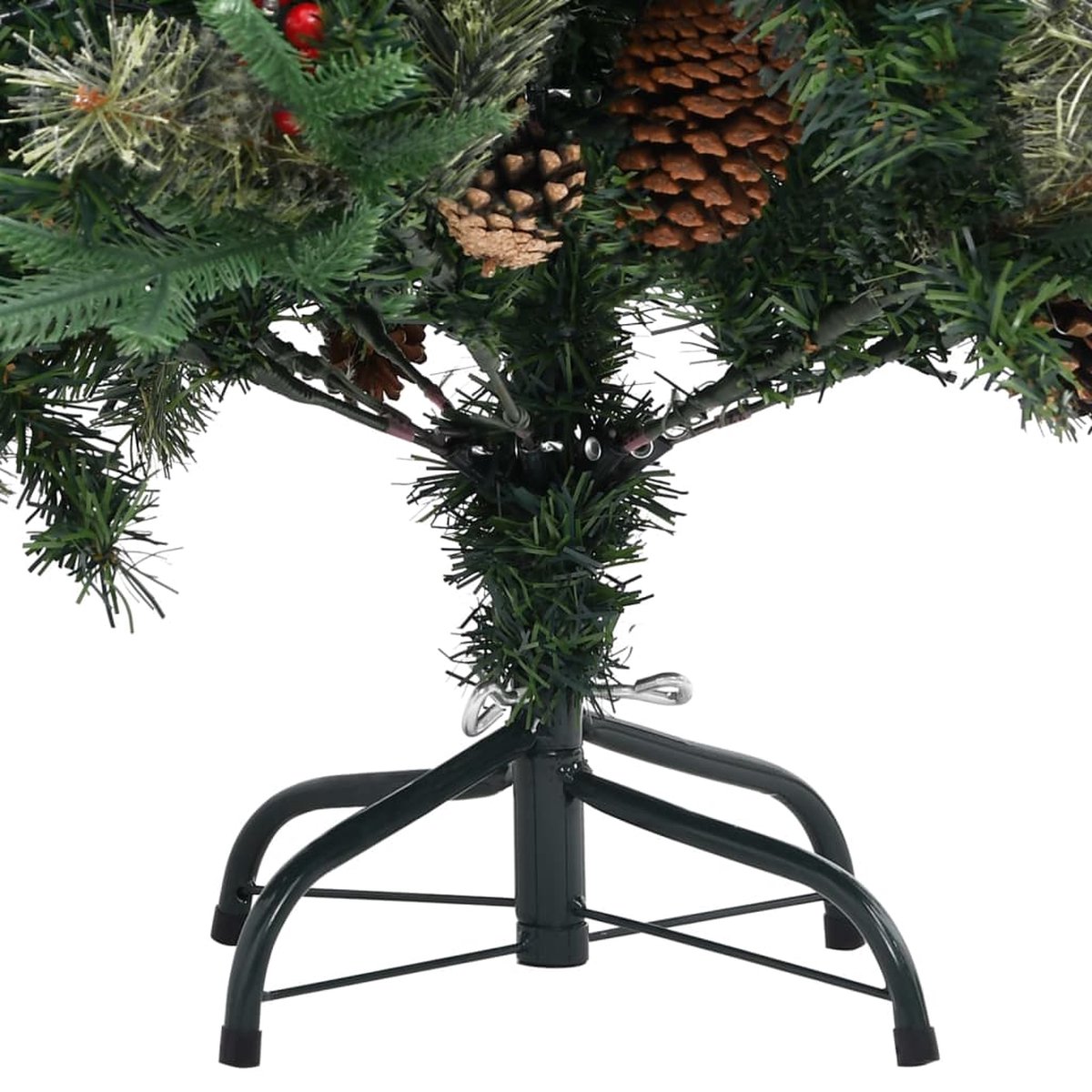The Living Store Kerstboom 150 cm PVC en PE groen