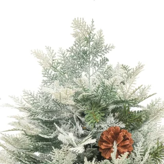 The Living Store Kerstboom 150 cm PVC & PE groen