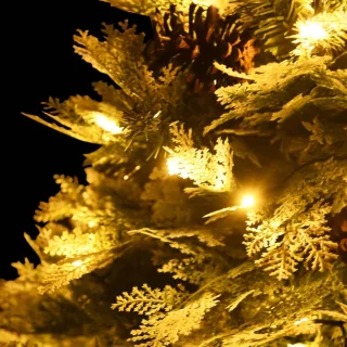 The Living Store Kerstboom 150 cm PVC & PE groen