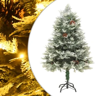 The Living Store Kerstboom 150 cm PVC & PE groen
