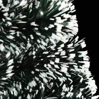 The Living Store Kerstboom 240 cm glasvezel met LED en standaard