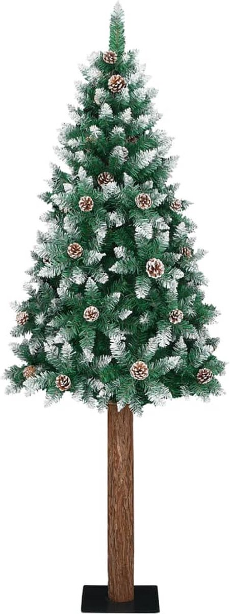 The Living Store Kerstboom Smal 210 cm Groen