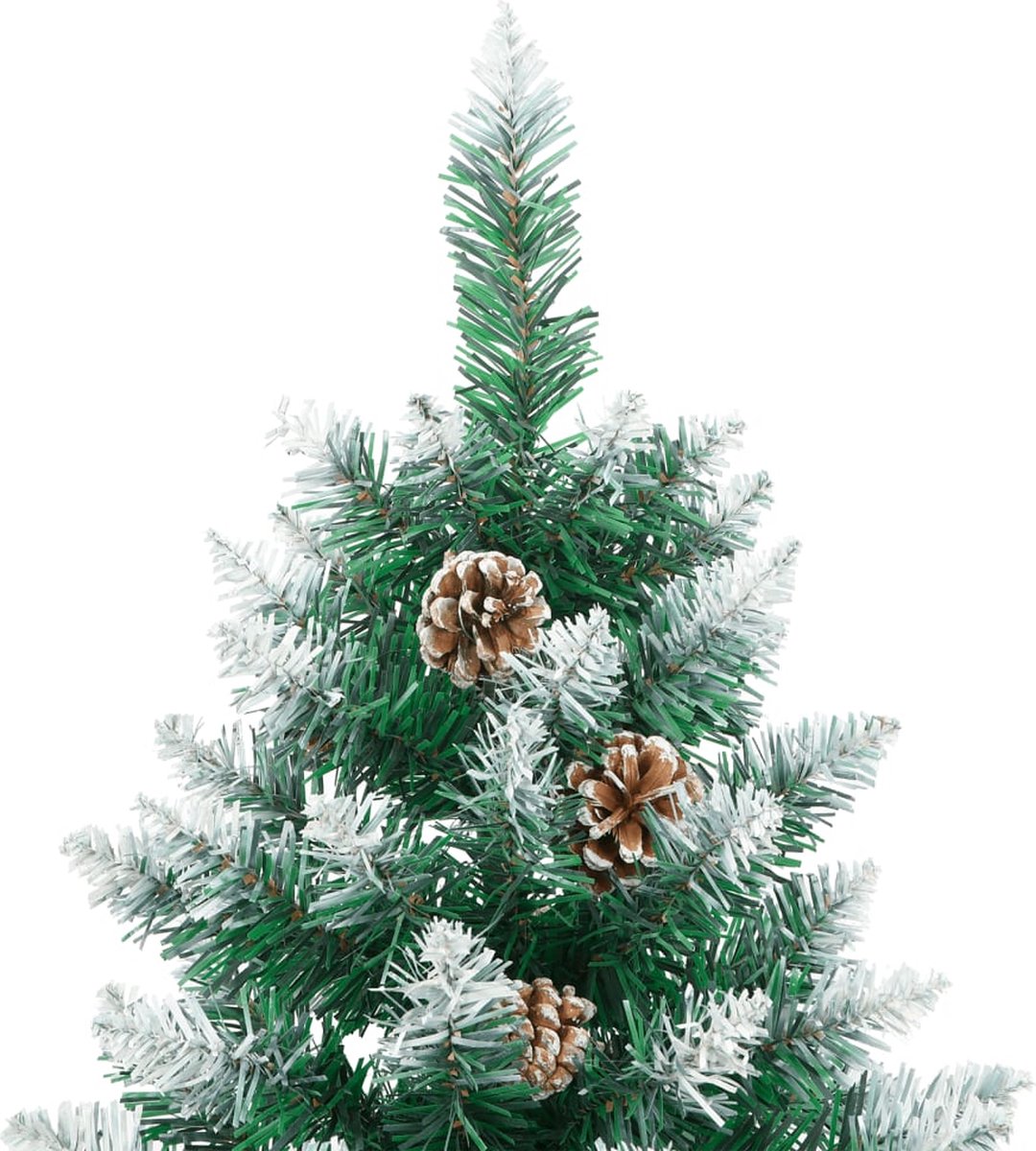 The Living Store Kerstboom Smal 210 cm Groen