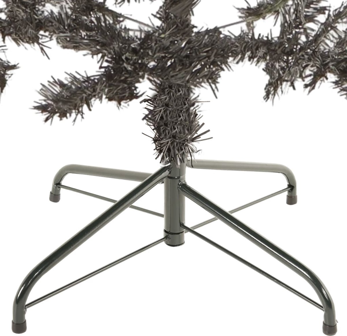 The Living Store Kerstboom Smal 240 cm Zwart