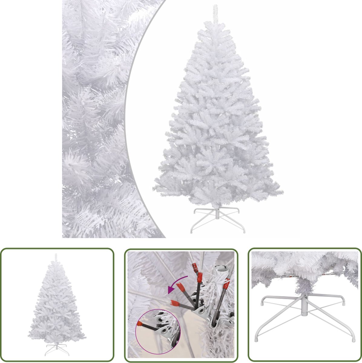 The Living Store Kunstkerstboom 120 cm