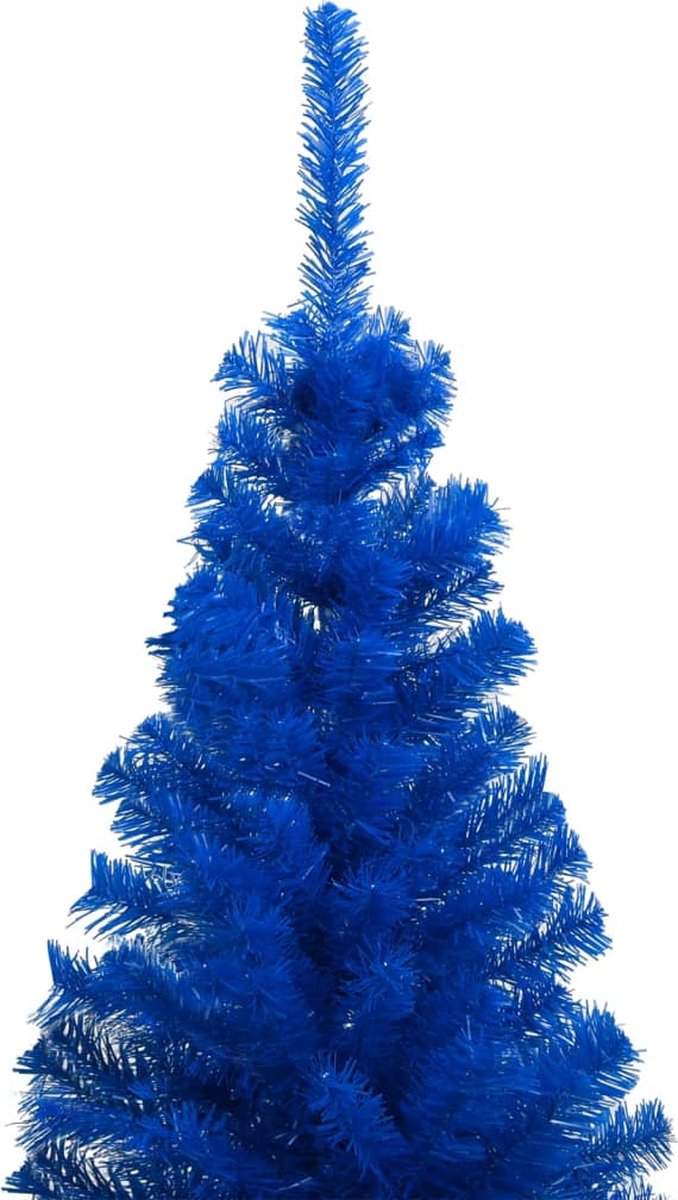The Living Store Kunstkerstboom 120 cm PVC Blauw