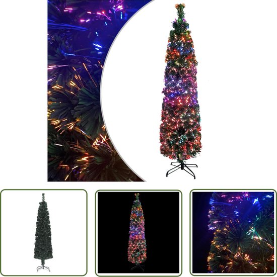 The Living Store Kunstkerstboom 120 cm Smal Glasvezel
