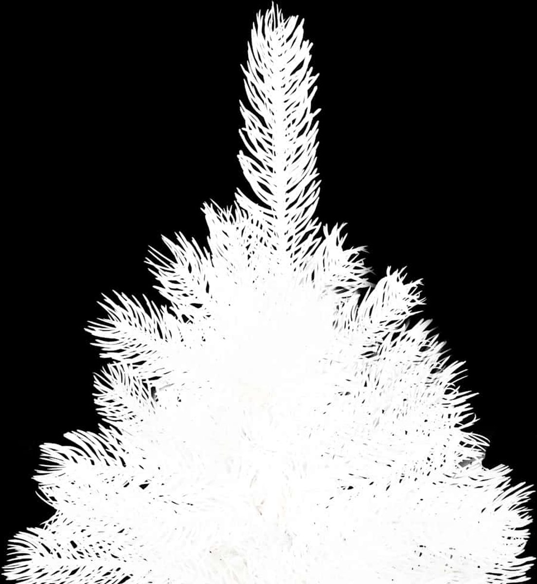 The Living Store Kunstkerstboom 120 cm Wit