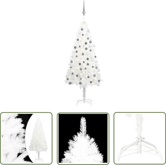 The Living Store Kunstkerstboom 120 cm Wit