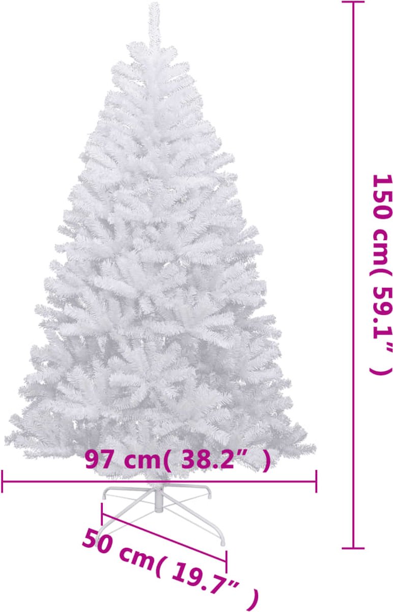 The Living Store Kunstkerstboom 150 cm Besneeuwd