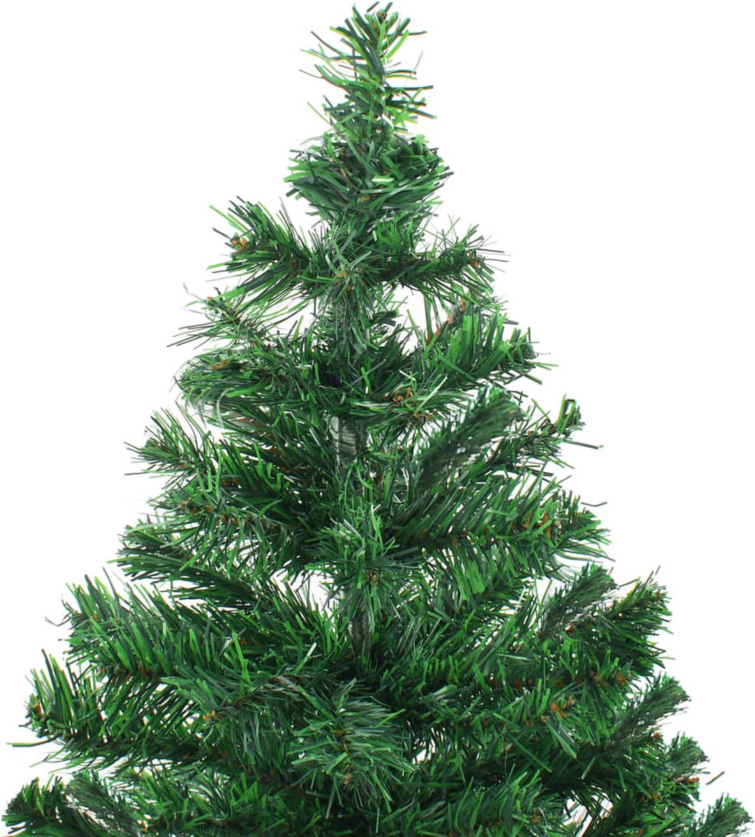 The Living Store Kunstkerstboom 180 cm 546 takken met verlichting en kerstballen