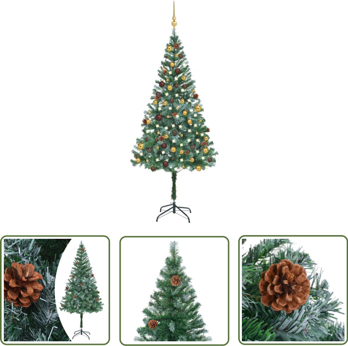 The Living Store Kunstkerstboom 180 cm groen
