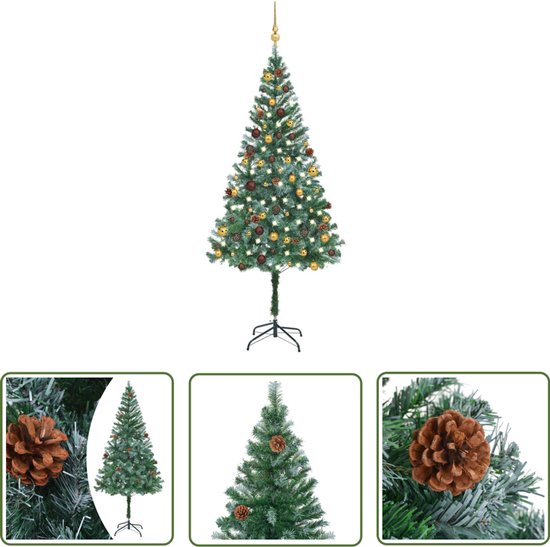 The Living Store Kunstkerstboom 180 cm groen