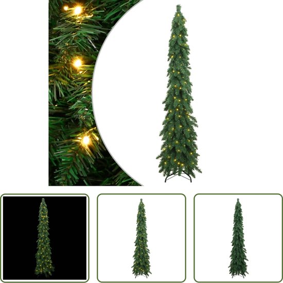 The Living Store Kunstkerstboom 180 cm met 100 LED's