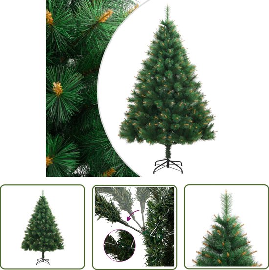 The Living Store Kunstkerstboom 180 cm met standaard