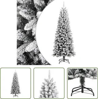 The Living Store Kunstkerstboom 180 cm PVC en PE