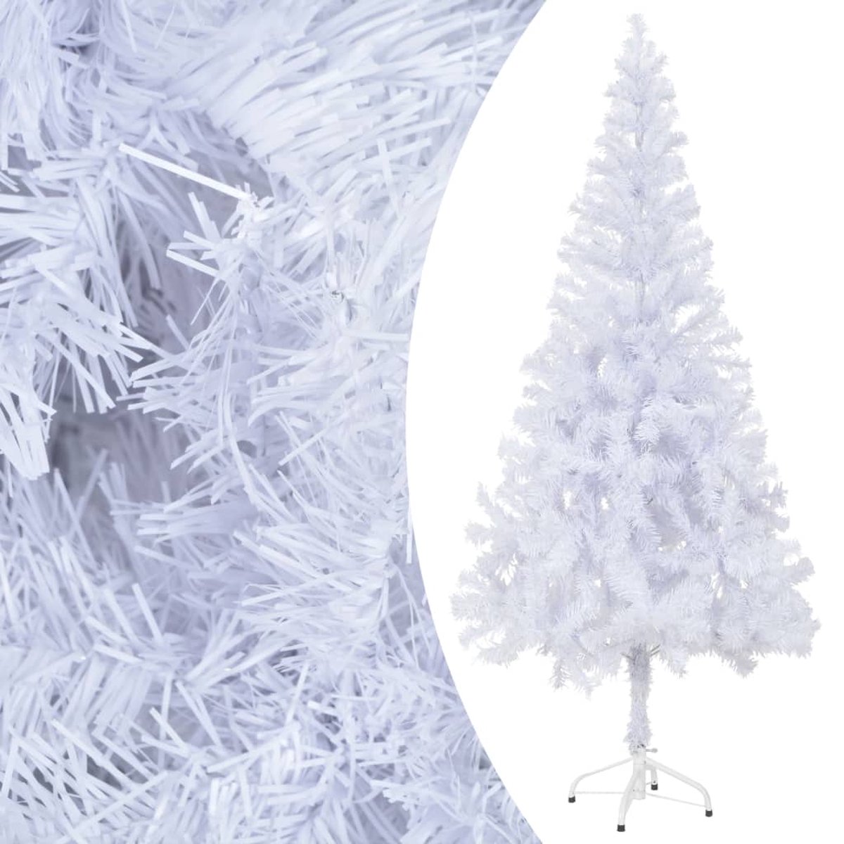 The Living Store Kunstkerstboom 180 cm PVC wit