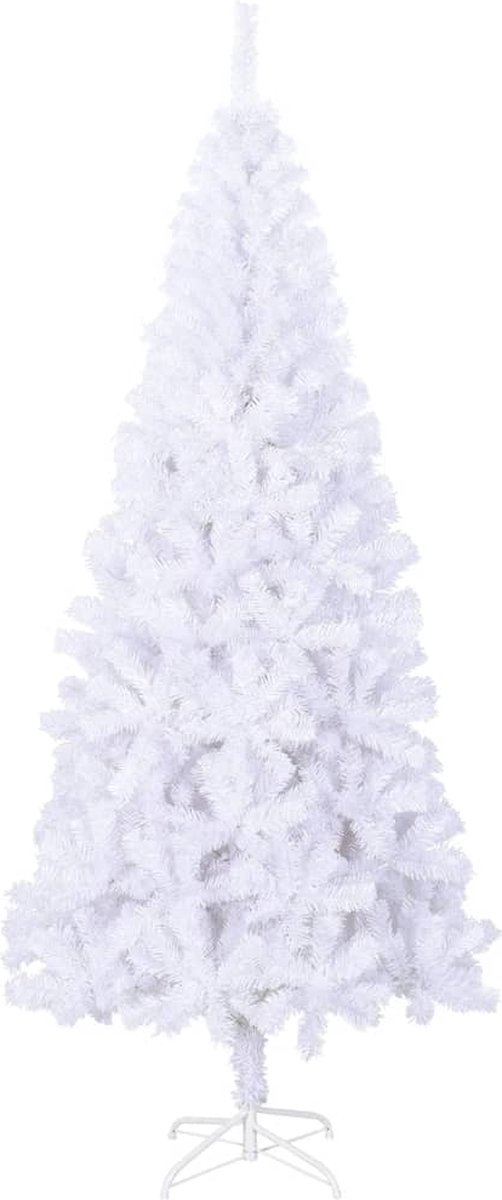 The Living Store Kunstkerstboom 180 cm PVC wit