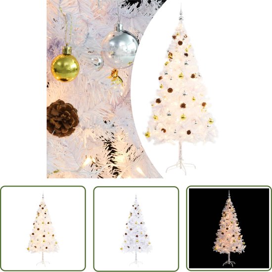 The Living Store Kunstkerstboom 180 cm wit