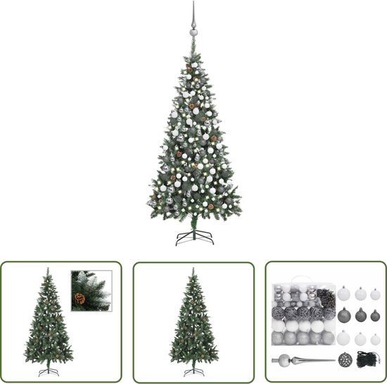 The Living Store Kunstkerstboom 210 cm groen