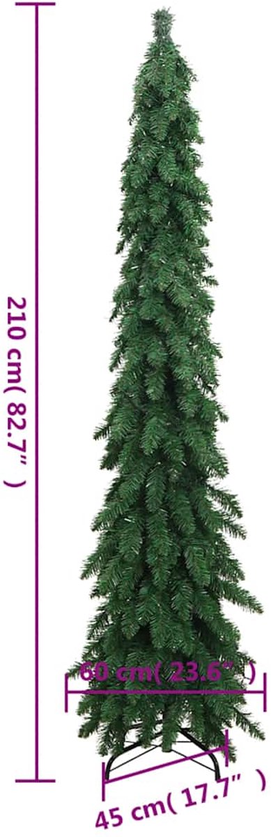 The Living Store Kunstkerstboom 210 cm LED