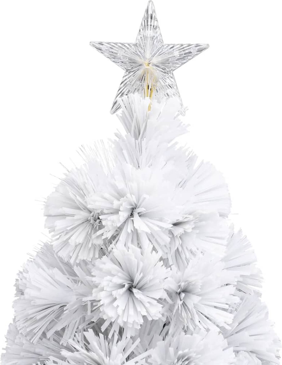 The Living Store Kunstkerstboom 210 cm LED Glasvezel