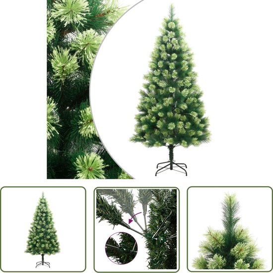 The Living Store Kunstkerstboom 210 cm met standaard
