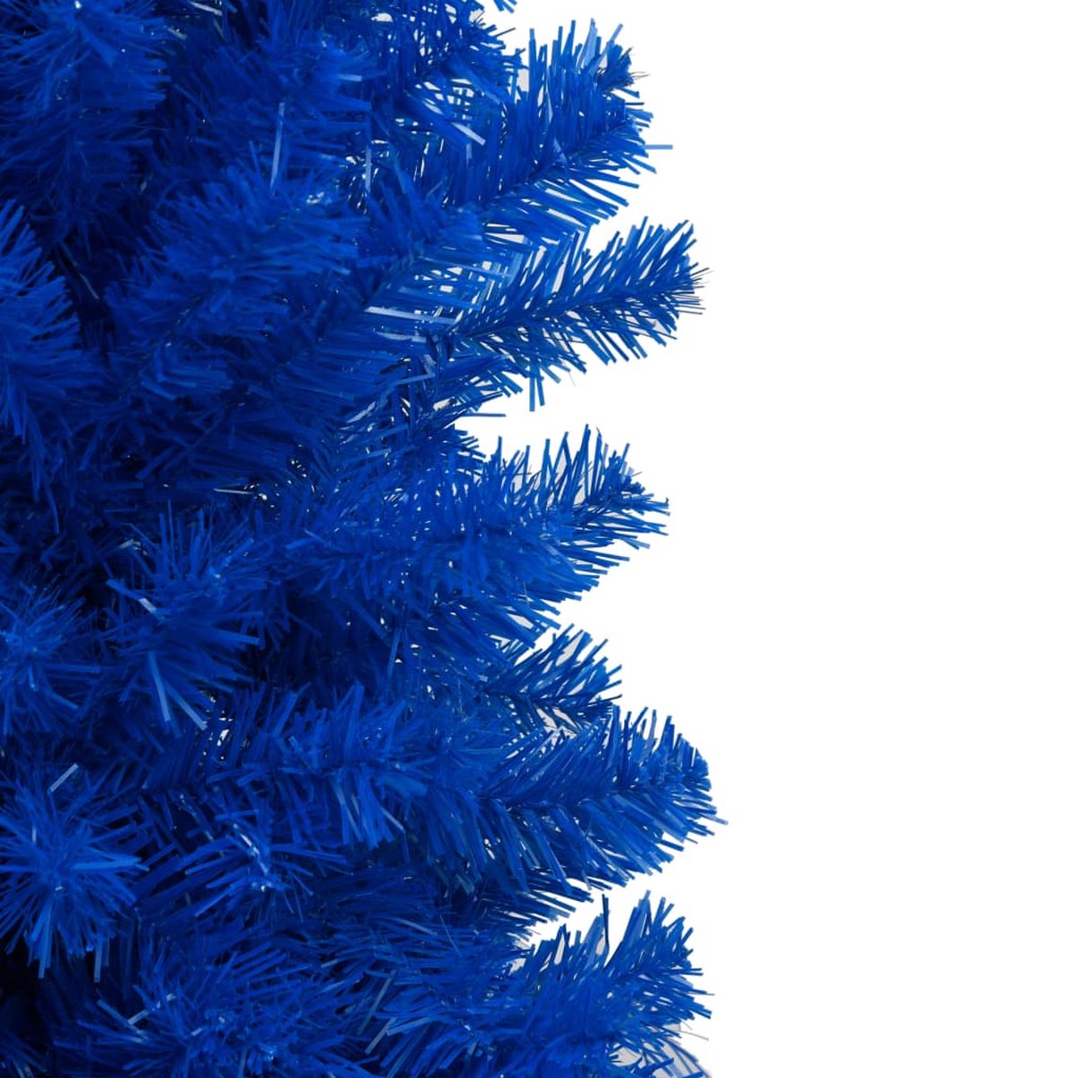 The Living Store Kunstkerstboom 210 cm PVC blauw