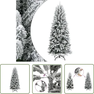 The Living Store Kunstkerstboom 210 cm PVC & PE