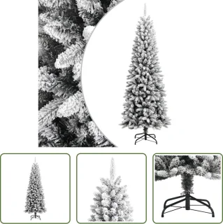 The Living Store Kunstkerstboom 210 cm PVC & PE