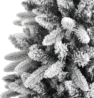 The Living Store Kunstkerstboom 210 cm PVC & PE