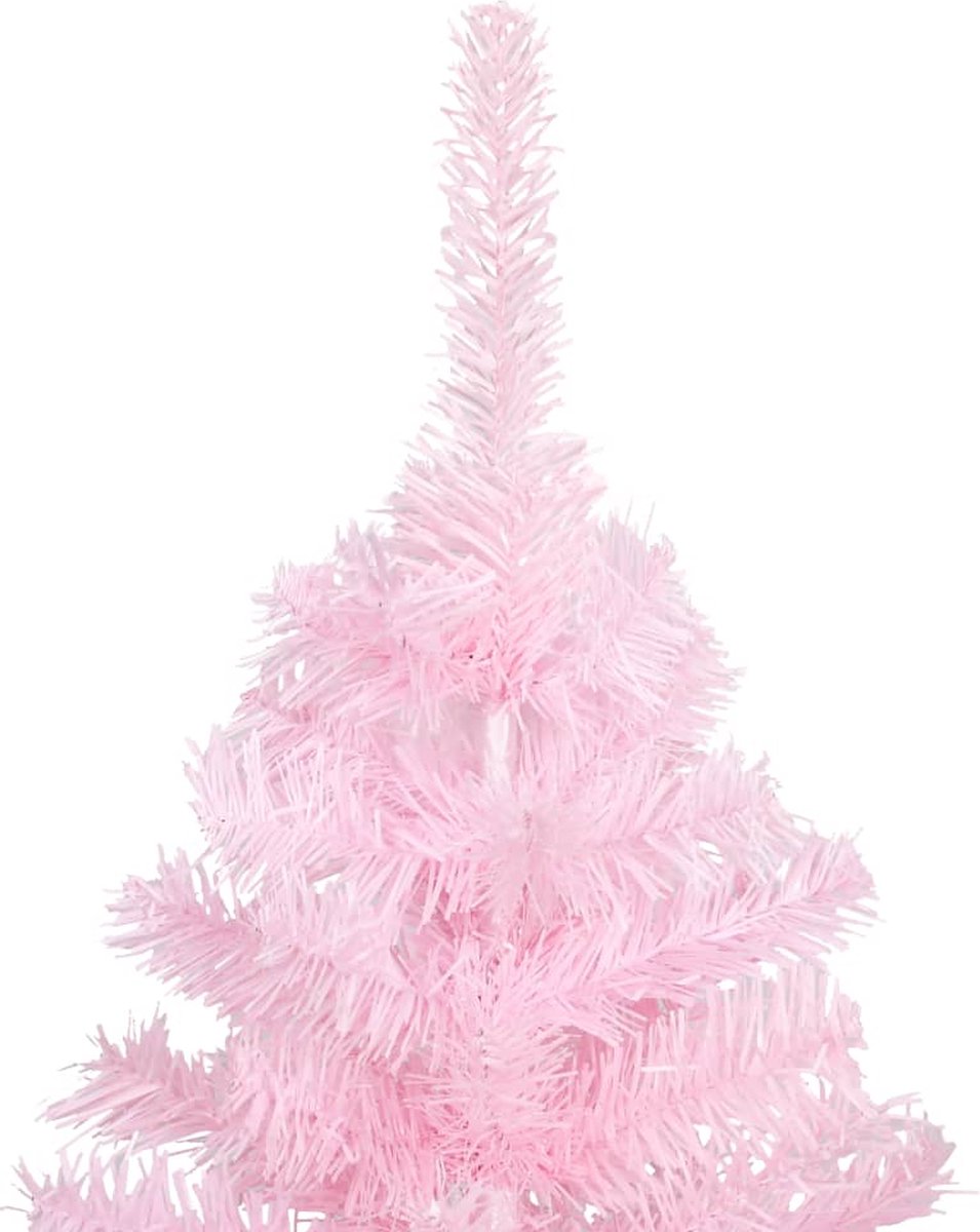 The Living Store Kunstkerstboom 210 cm PVC Roze
