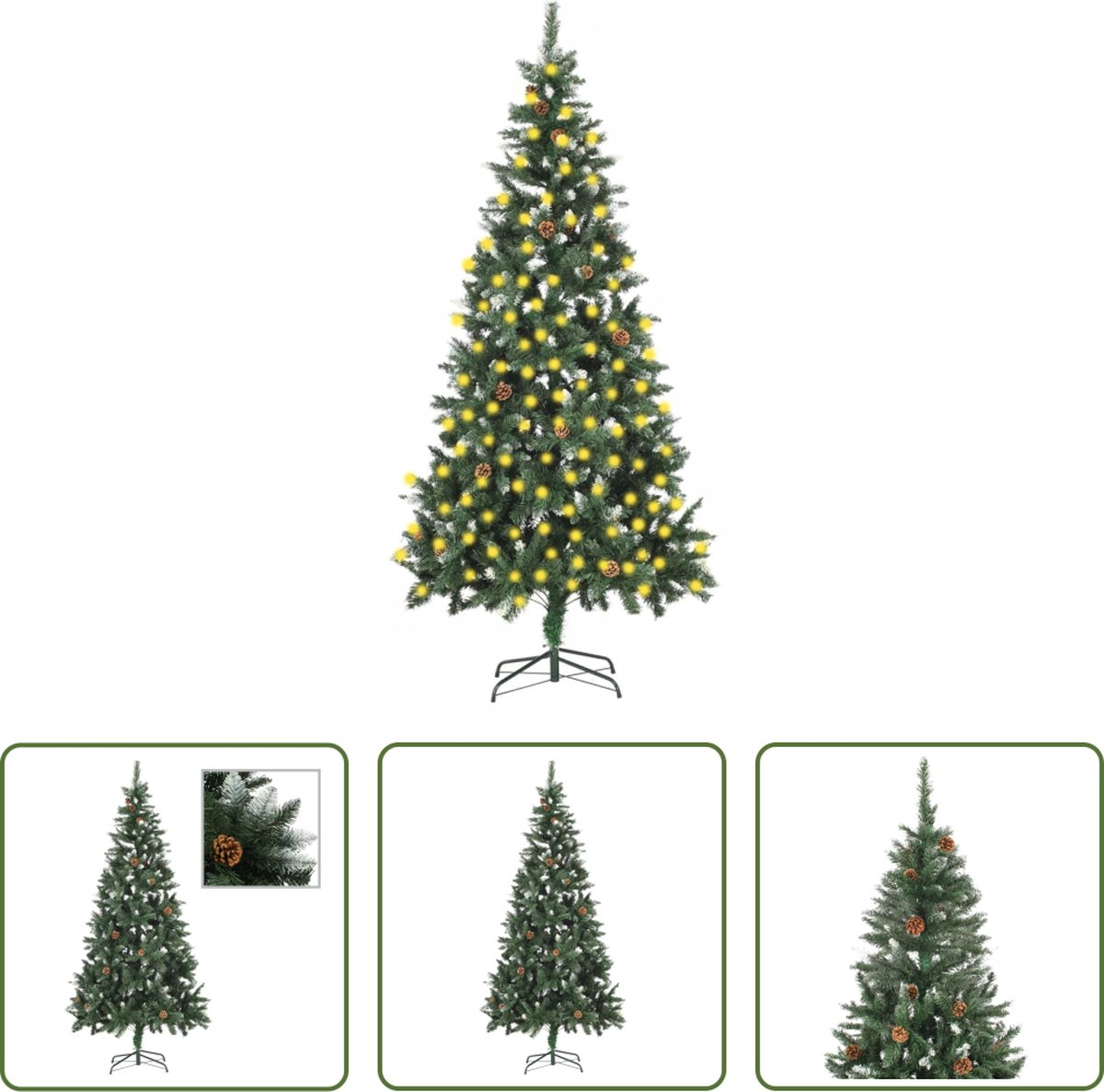 The Living Store Kunstkerstboom 210 cm