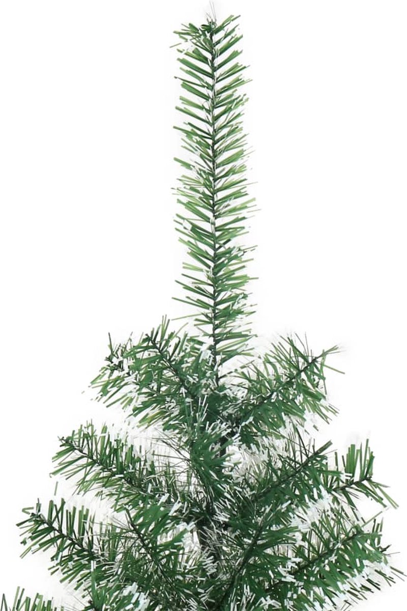 The Living Store Kunstkerstboom 240 cm Groen/Wit PET
