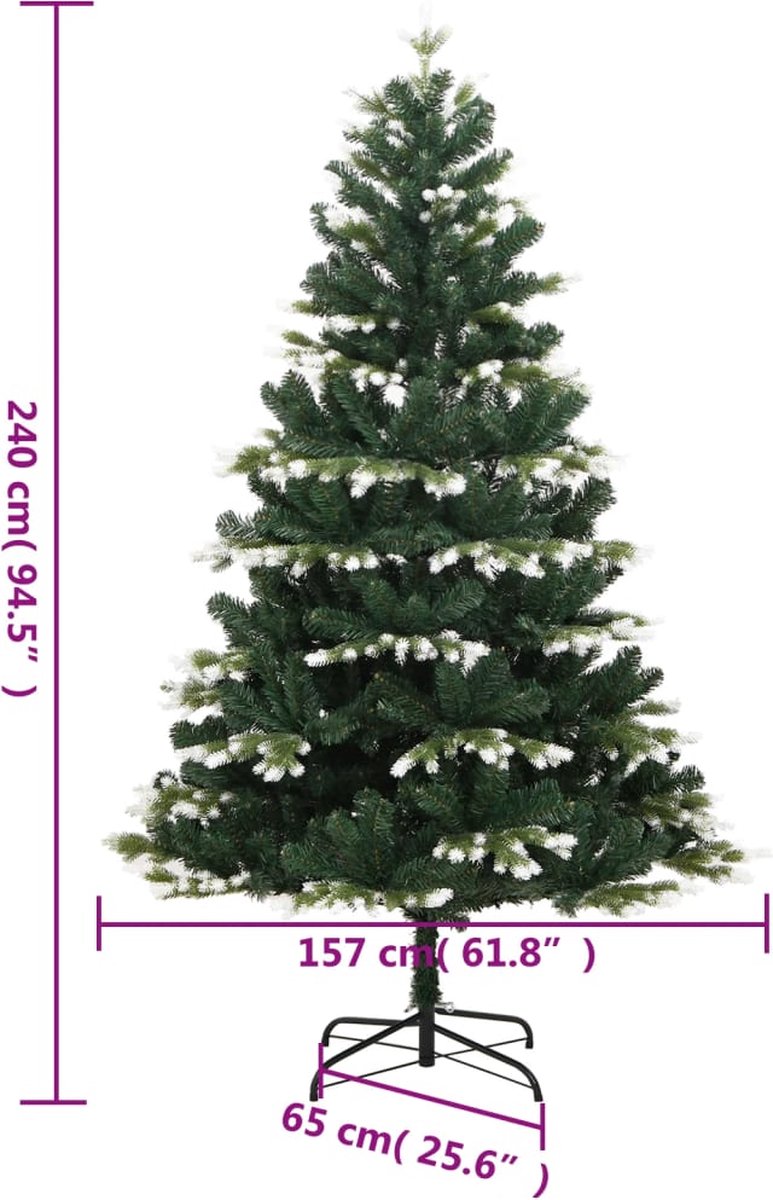 The Living Store Kunstkerstboom 240 cm