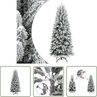 The Living Store Kunstkerstboom 240 cm PVC en PE