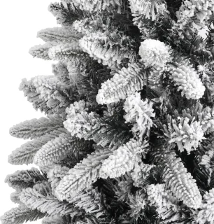 The Living Store Kunstkerstboom 240 cm PVC en PE