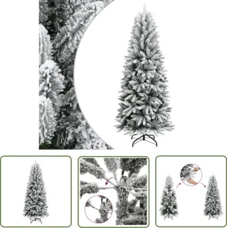 The Living Store Kunstkerstboom 240 cm PVC en PE