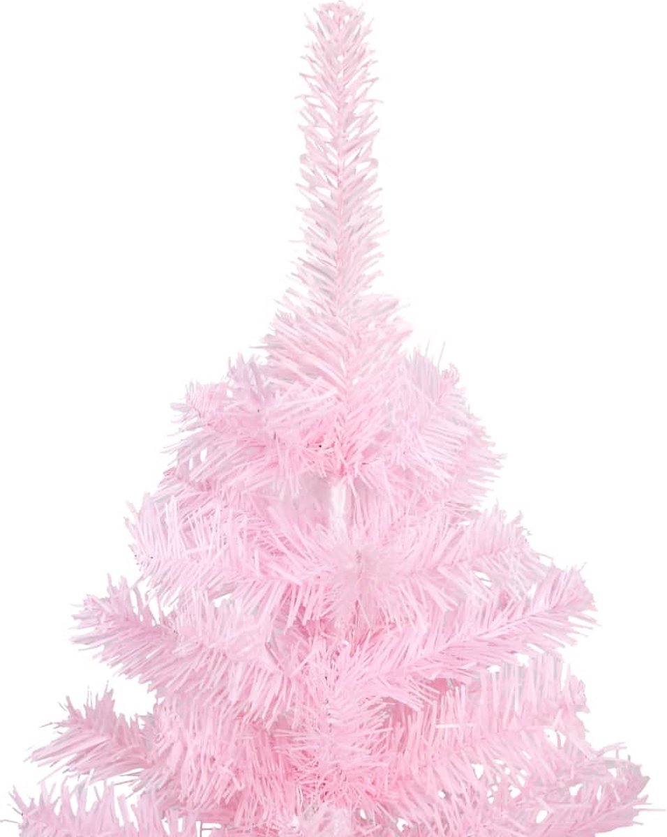 The Living Store Kunstkerstboom 240 cm PVC Roze