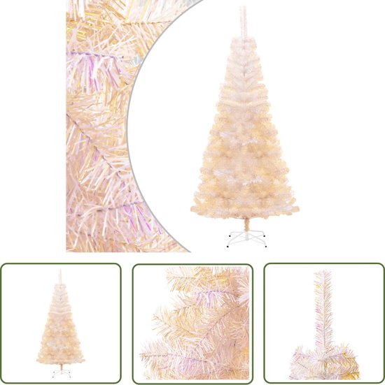 The Living Store Kunstkerstboom 240 cm PVC wit