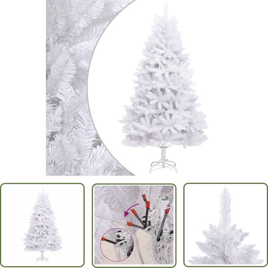 The Living Store Kunstkerstboom 240 cm Wit