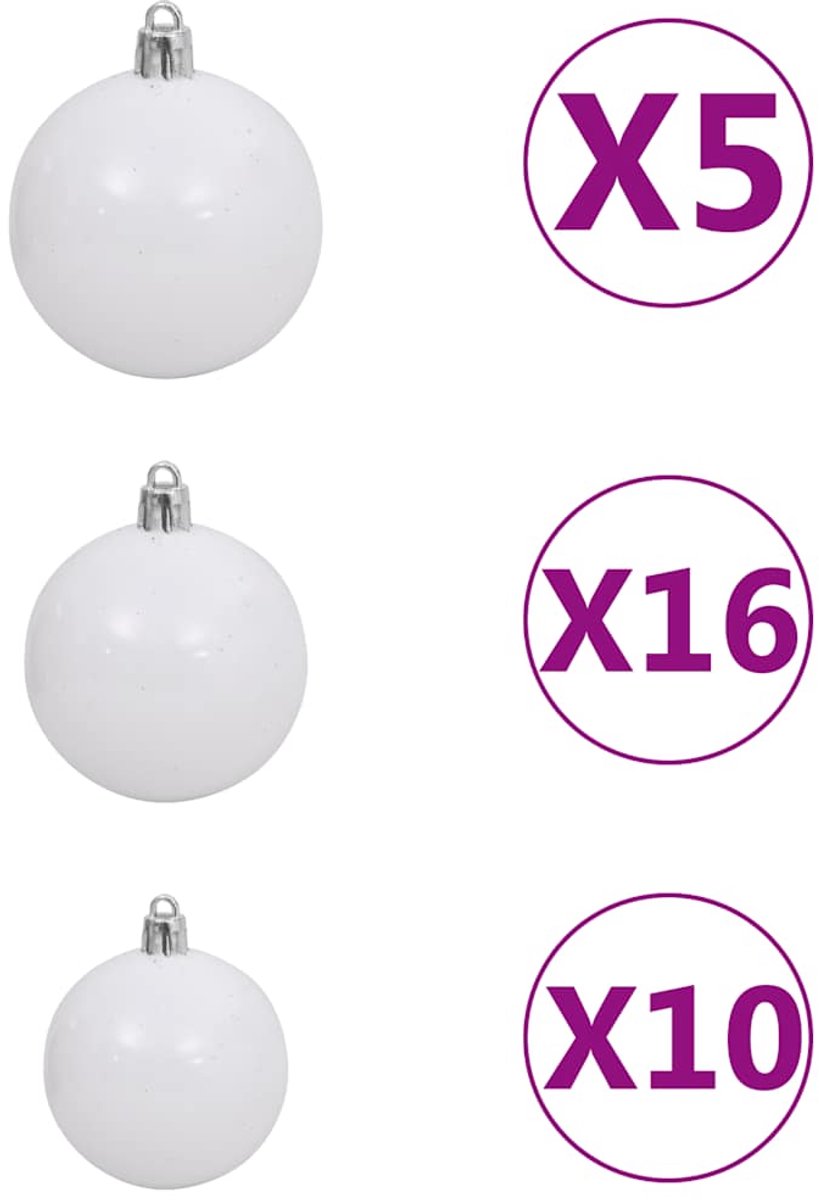The Living Store Kunstkerstboom 300 cm LED