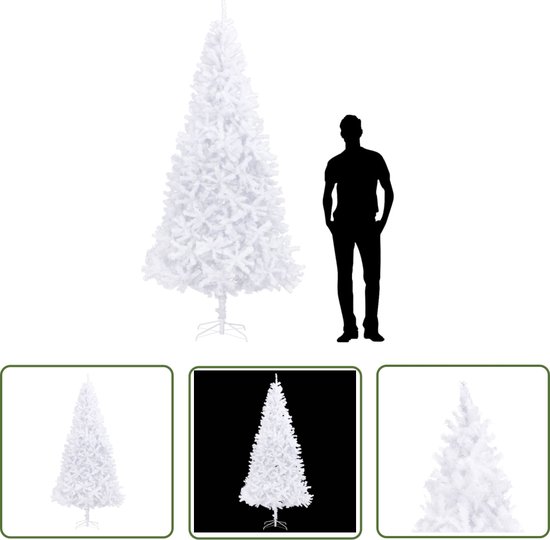 The Living Store Kunstkerstboom 300 cm Wit