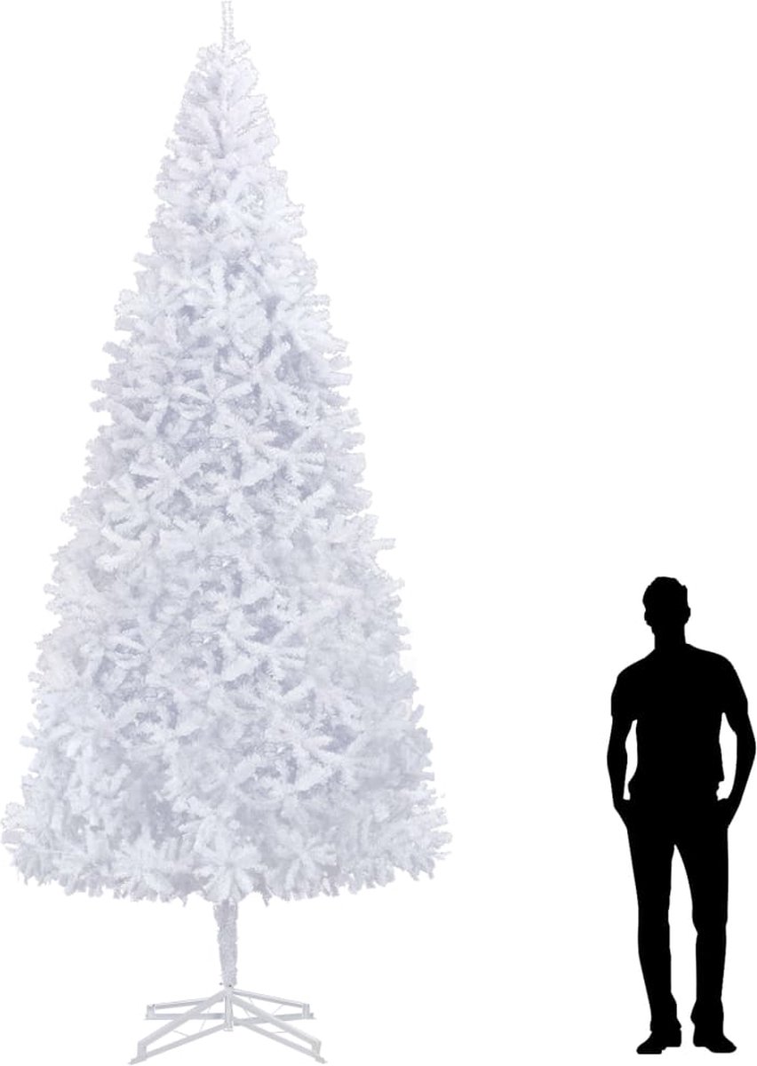 The Living Store Kunstkerstboom 400 cm wit