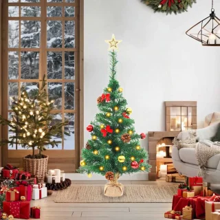 The Living Store Kunstkerstboom 64 cm groen