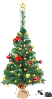 The Living Store Kunstkerstboom 64 cm groen