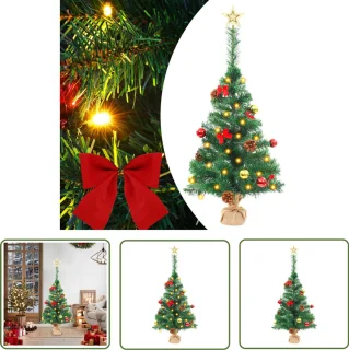 The Living Store Kunstkerstboom 64 cm groen