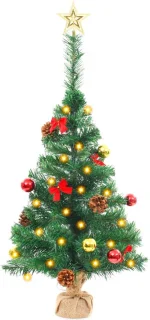 The Living Store Kunstkerstboom 64 cm groen