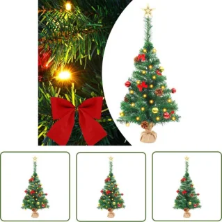 The Living Store Kunstkerstboom 64 cm groen