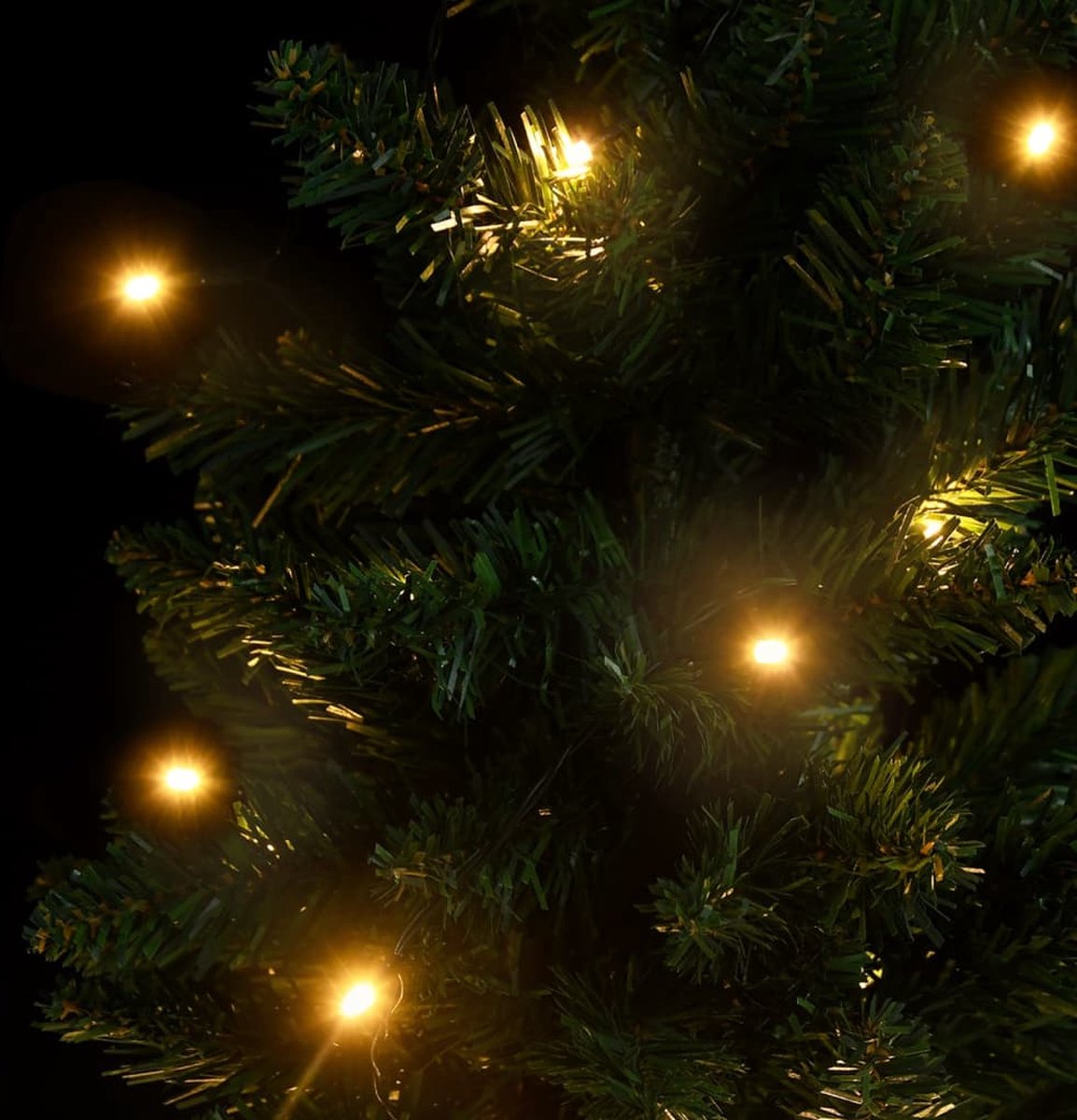 The Living Store Kunstkerstboom 90 cm PVC groen